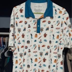 Happy Gilmore Large Golf Polo